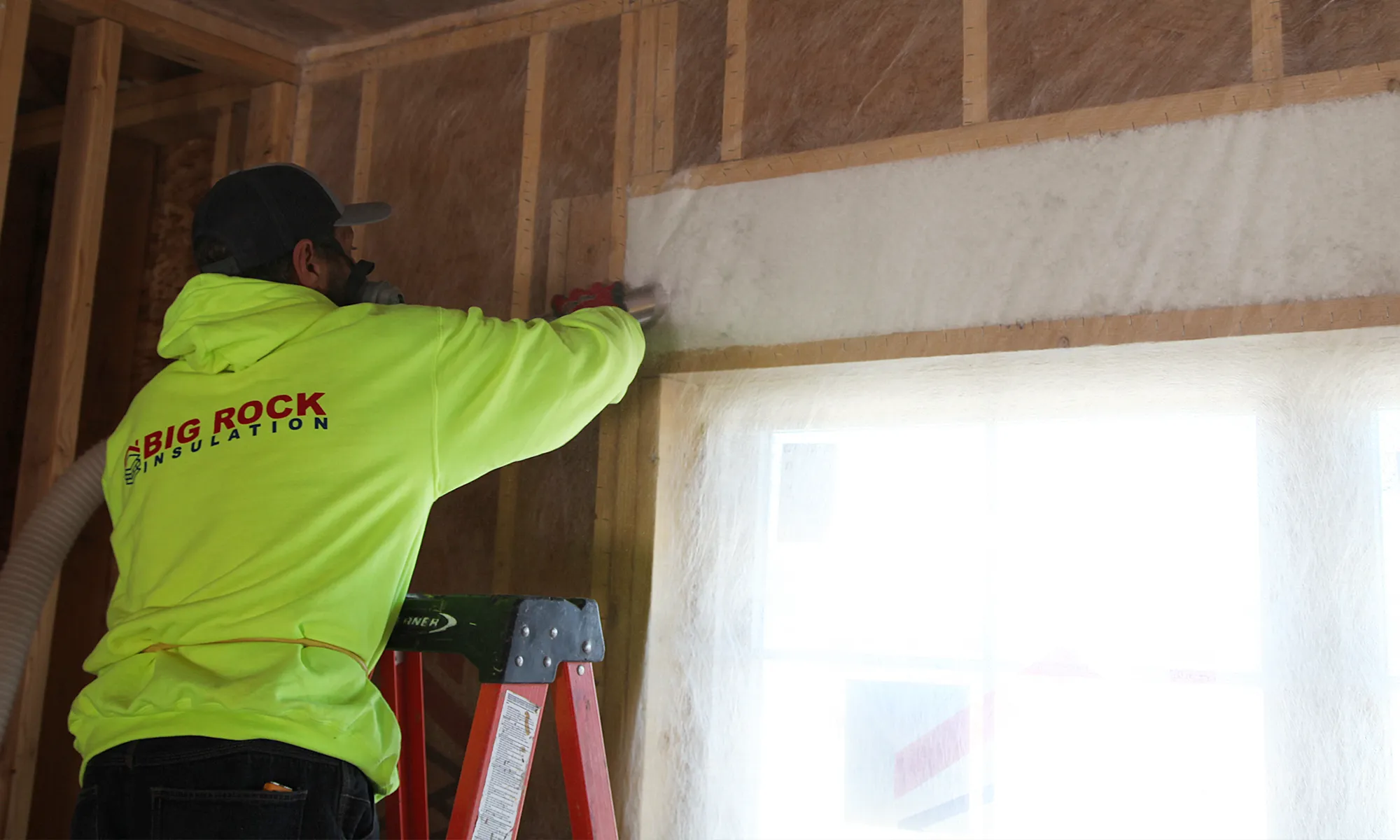 BIBS insulation being used